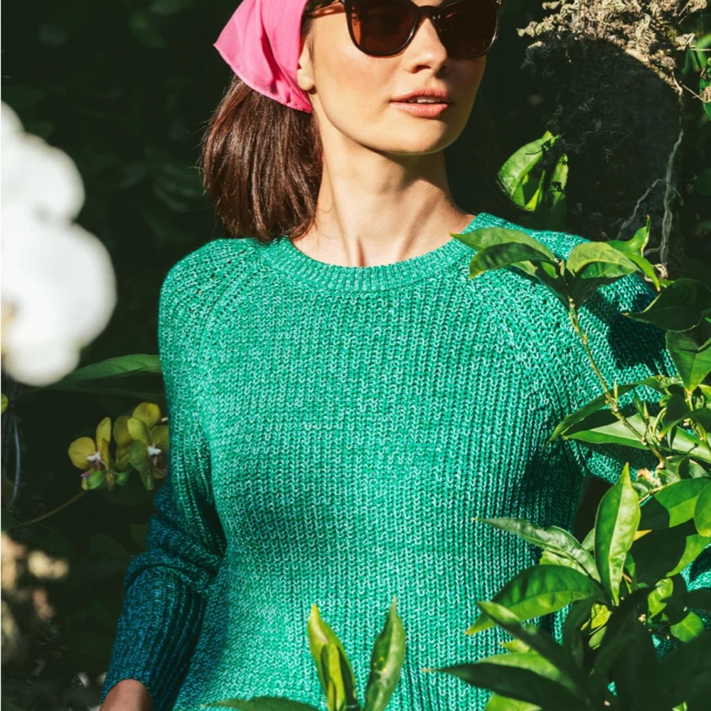 Lilly Pulitzer Green Sweater cotton